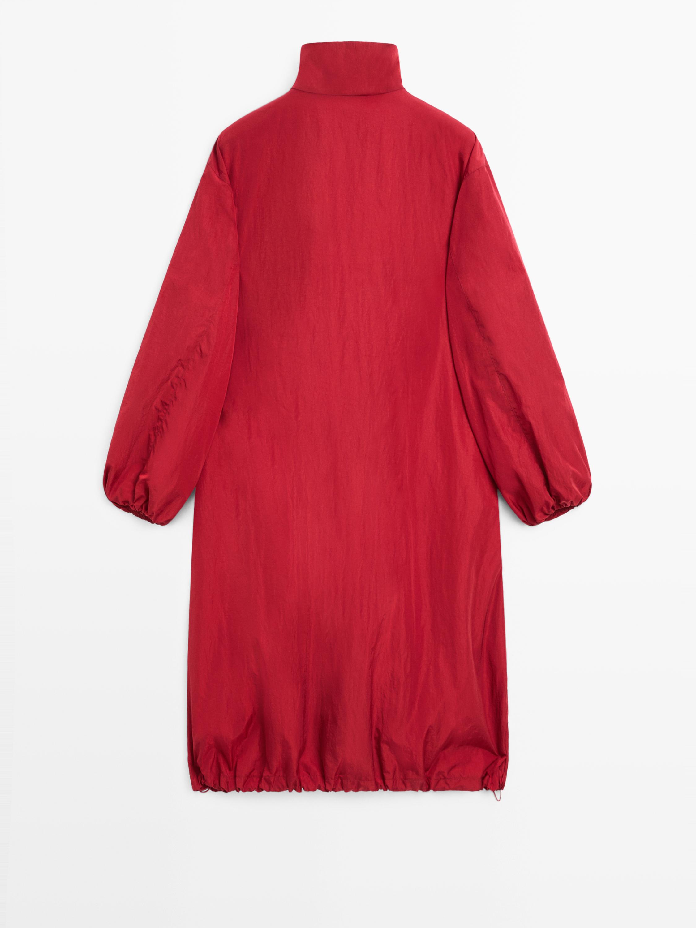 Long oversize parka